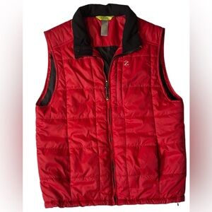 Izod Red Quilted Vest